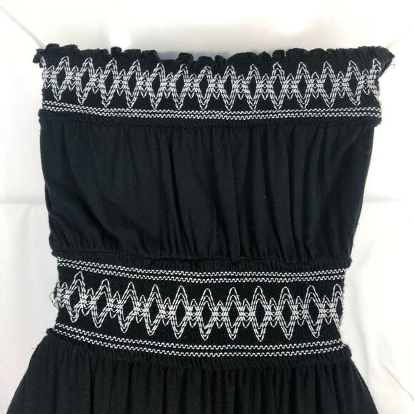 Vintage Dynamite Maxi Dress Womens Small Embroidered Smocked Event Boho Chic Y2K - Picture 8 of 12